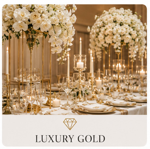 Luxury Gold vjenčanje